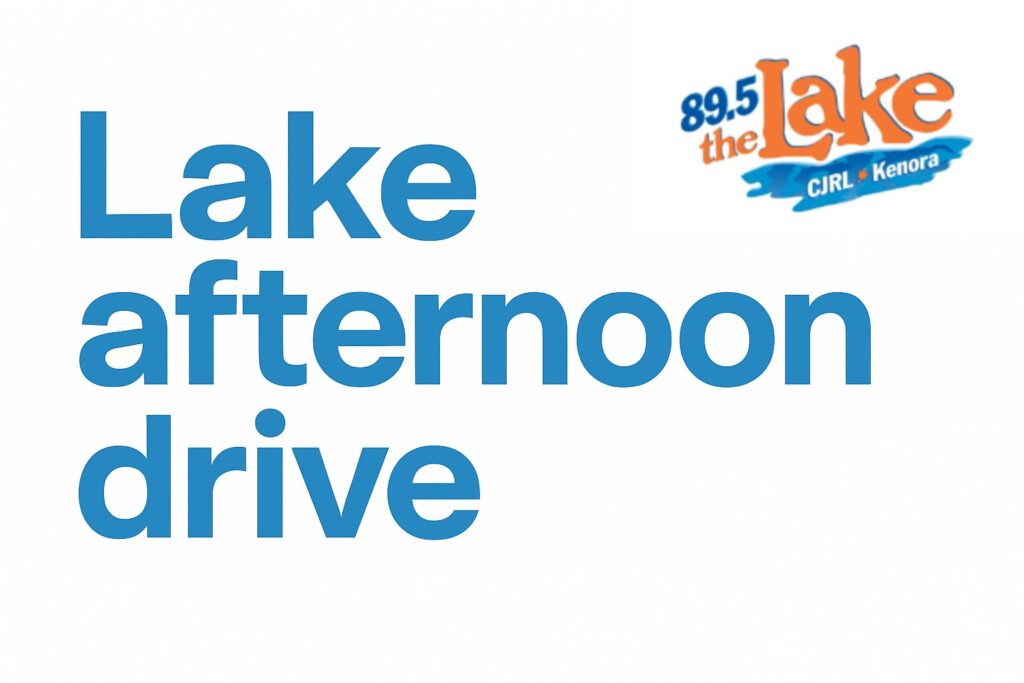 89.5 the Lake Lake Afternoon Drive Logo