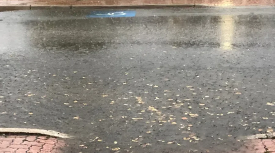 October was a very wet month in Kenora