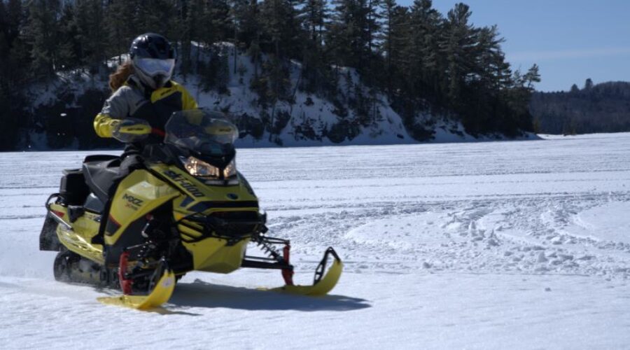 Snowmobiling in northern Ontario: Adventure, purpose, and the importance of safety