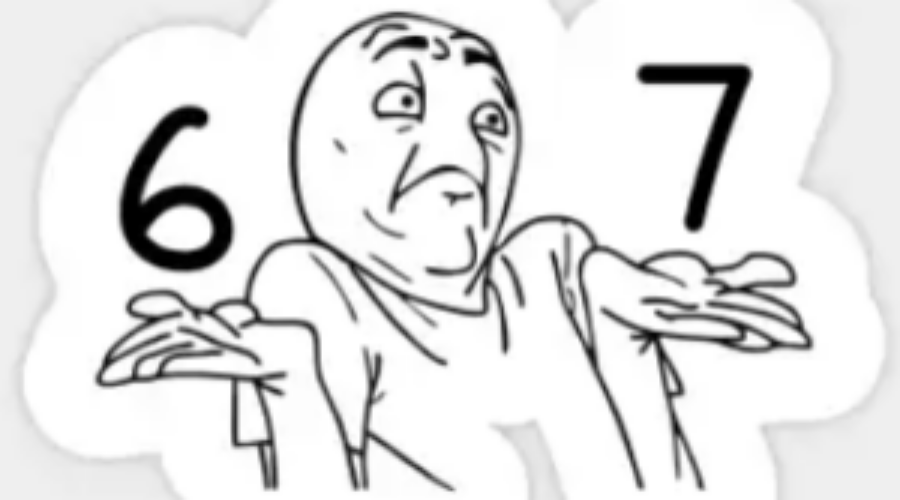What is the deal with the Gen-Z phrase “6-7”?