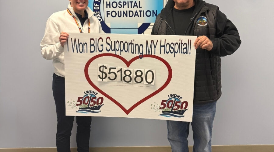 Hospital Foundations 50/50’s set records