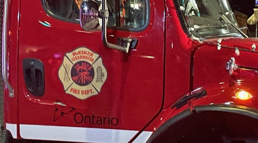 McKenzie Clearwater battles blaze on Highway 17 west