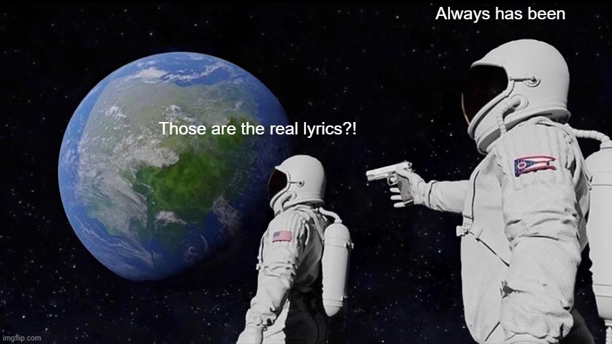 misheard lyrics