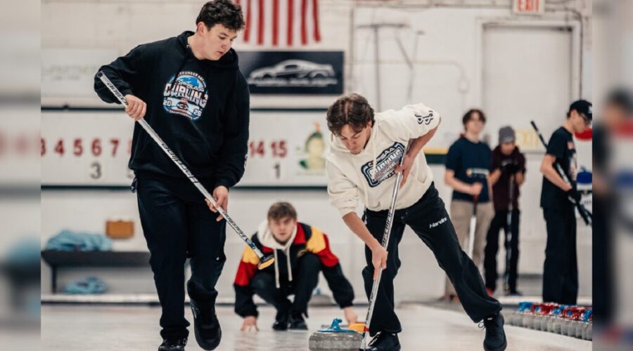Vikings’ boys curling team remains perfect at OFSAA championships