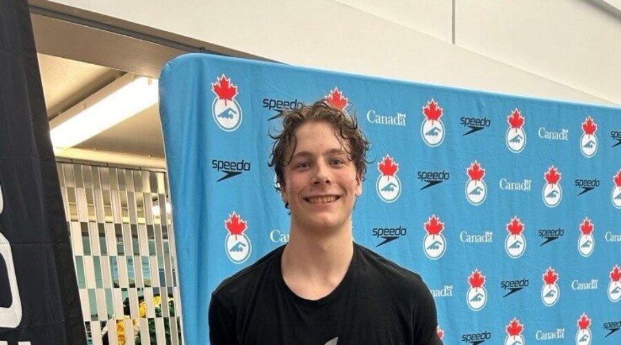 Tazio Mastromatteo wins 2 golds at OFSAA swimming