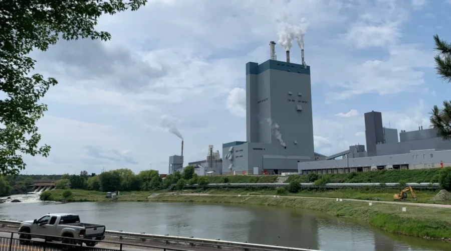 Fibre Canada says “noise” at mill this morning normal