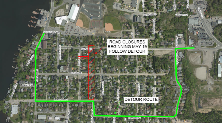 More construction beginning today