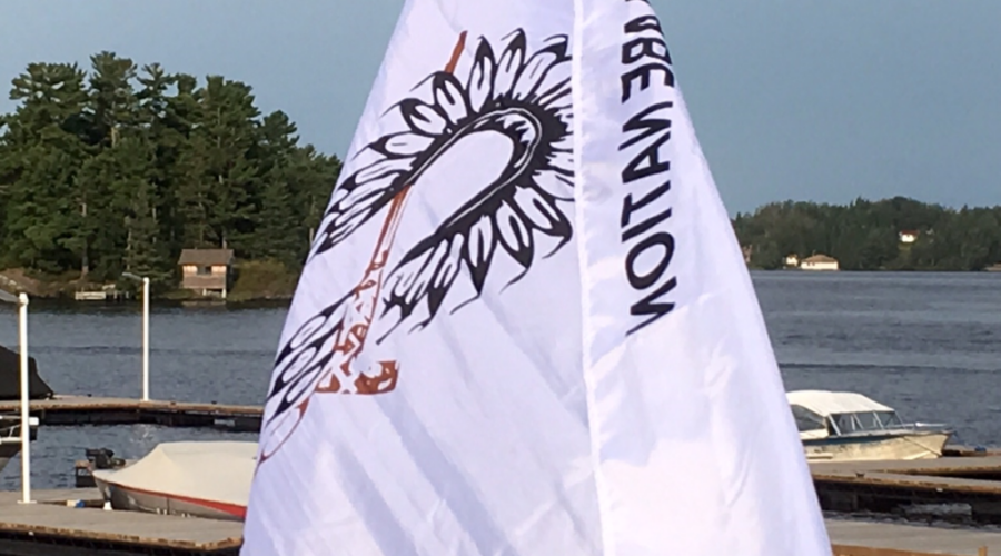 Treaty #3 holds spring assembly on Big Grassy