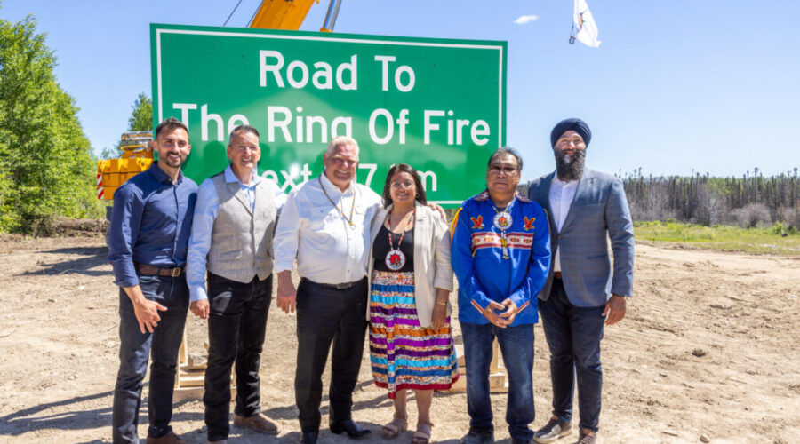 Province breaks ground on Webequie Supply Road