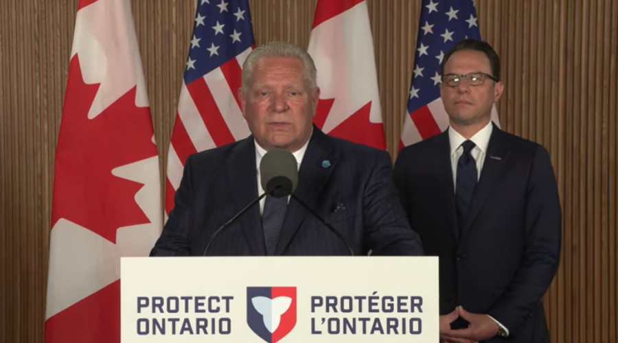 Premier faces opposition backlash on Washington trip