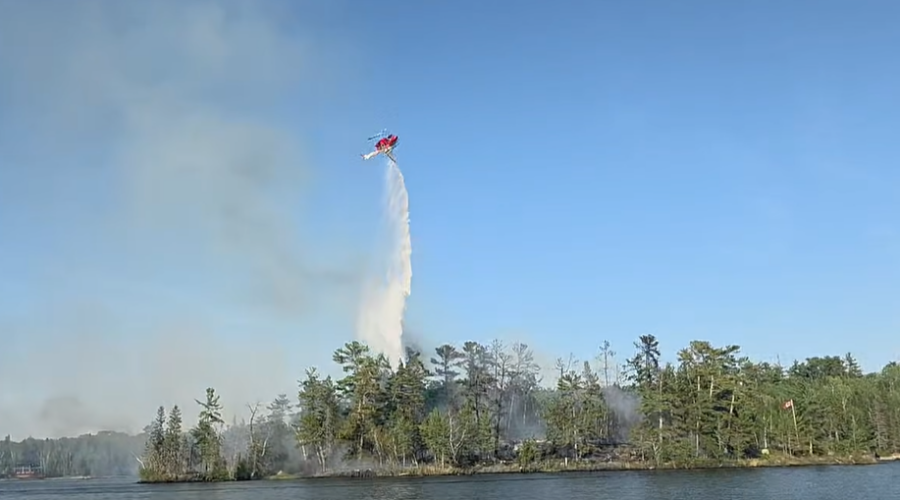 Fire destroys cottage on Channel Island