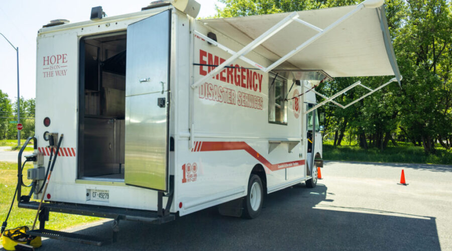 Salvation Army shows off new emergency truck